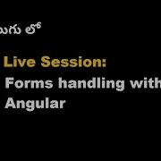Handling Angular Forms With Live Sessions A Guide To Template Driven Approach