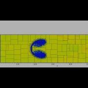 2D Mach 1 22 Shock Bubble Interaction With Adaptive Mesh Refinement AMR