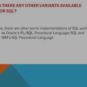 What Is SQL TSQL And PL SQL