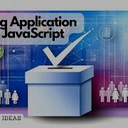 Voting App Using JavaScript HTML CSS JavaScript Projects
