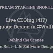 Live CEOing Ep 417 Language Design In Wolfram Language LexicographicOrder WFR Suggestions