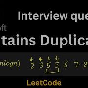 Contains Duplicate LeetCode 217 Python Problem 2