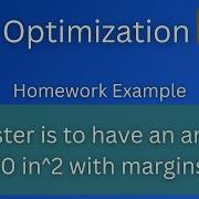 Day 28 Homework Example 2 Optimization Problems Part 2 Sect 4 7B
