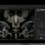 ZBrush Tutorial H R Giger Tribute