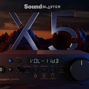 Sound Blaster X5 Hi Res External Dual DAC USB Sound Card