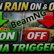 Control The Weather In BeamNG Lua Trigger Rain Tutorial