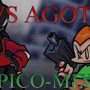 VS AGOTI Pico Mix Full Week No Misses FNF Entity