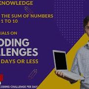 Part5 Calculate The Sum Of Numbers From 1 To 10 Using JS 50 CODING CHALLENGES
