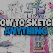How To Sketch ANYTHING Urban Sketching Objects For Beginners