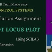 Root Locus Simulation ECT307 Simulation Assignment Control Systems KTU Scilab