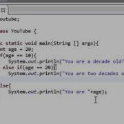Java Tutorial 5 If Statements