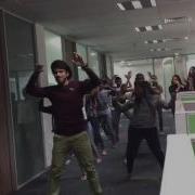 Flash Mob At Amazon Bagmane Orion