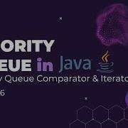 Priority Queue Comparator Iterator