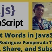 Word Count In JavaScript