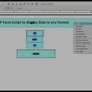 PDF Form Script To Change Date Format