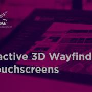 Screen Video Of Our Interactive 3D Wayfinding Map