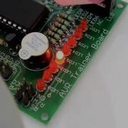 LED Pattern 1 With AVR ATmega16 Microcontroller By ABLab Solutions