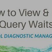 How To View And Use Query Waits In SQL Diagnostic Manager