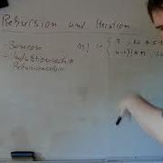 Rekursion Und Iteration Grundlagen Der Programmierung