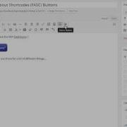 Forget About Shortcode FASC Buttons For WordPress
