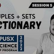 Session 5 Tuples Sets Dictionary Data Science Mentorship Program DSMP 2022 23