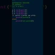 Find Pythagoras Theorem In Python
