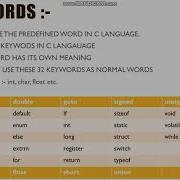What Is Constant Keyword And Variables In C Language C Programming Language C Tutorial
