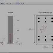 Learning OpenSees Fiber Sections Reinforced Concrete Beam Example Long Version