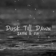 ZAYN Sia Dusk Till Dawn Slowed Reverb 4K