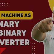 13 6 Turing Machine As Unary To Binary Converter Truing Machine As Transducer