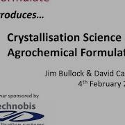 Webinar Crystallization Science And Agrochemical Formulation