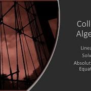Linear 4 Solving Absolute Value Equations