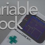 Game Boy Variable Clock Mod