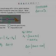 Wave Interference Conceptual Questions