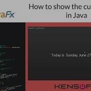 Java Tutorial Show Current Date In Java Application
