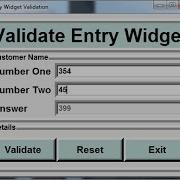 How To Validate An Entry Widgets With Numeric Value In Python