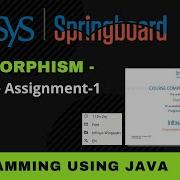 Interface Assignment 1 Programming Using Java Infosys Springboard
