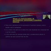 AUTOMATIC EXPOSURE CONTROL DEVICE PRESENTATION AEC