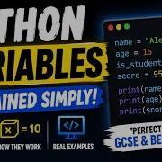 Python Variables Made Easy GCSE Computer Science