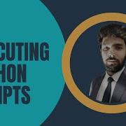 How To Write Python Code 002 Run Python Script Python Tutorial For Beginners