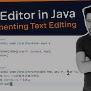 Text Editor E05 How To Implement Text Editing Features For A Text Editor