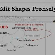 Как добавить узлы в CorelDRAW Vector Precision