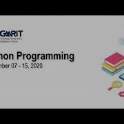 Day 5 11 9 2020 Machine Learning With Python