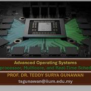 Multiprocessors Multicore And Real Time Scheduling Part1