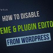 How To Disable Theme And Plugin Editors From WordPress Admin Panel Restrict File Editing