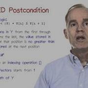 ORDERED Postcondition