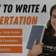 How To Write A Dissertation Or Thesis 8 Step Tutorial Examples