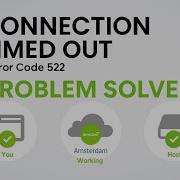 Fix Connection Timed Out Error Code 522
