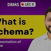 Lec 5 What Is Schema How To Define Schema Database Management System In Hindi
