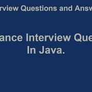 Inheritance Interview Questions Java Interview Questions